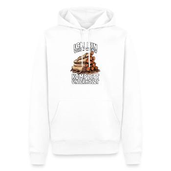 Holzfäller T Forstwirt und Tischler T für - Männer Premium Bio Hoodie - Weiß - Vorne - Nico (187cm)
