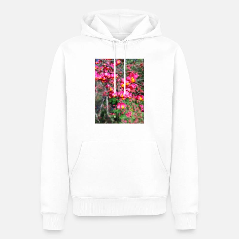 Pfaffenhütchen - Männer Premium Bio Hoodie - Weiß
