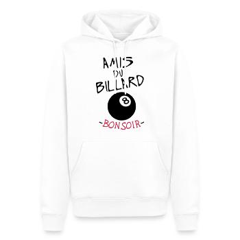 Zitat Freunden gute Nacht Billard 8 Ball Sport Humor - Männer Premium Bio Hoodie - Weiß - Vorne - Nico (187cm)