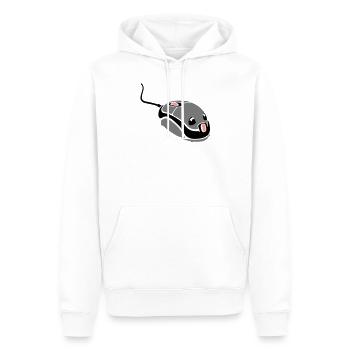 Computer - Männer Premium Bio Hoodie - Weiß - Vorne - Nico (187cm)
