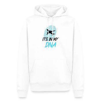 Pilot Flugzeugpilot Flugzeug Flugbegleiter Spruch - Männer Premium Bio Hoodie - Weiß - Vorne - Nico (187cm)
