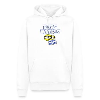 Junggesellenabschied , das wars die macht .(25) - Männer Premium Bio Hoodie - Weiß - Vorne - Nico (187cm)
