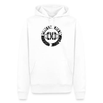 Party Crew Beer - Men’s Premium Organic Hoodie - white - Front - Nico (187cm)