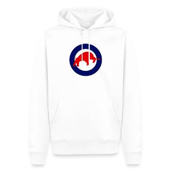 Red Anteater - Männer Premium Bio Hoodie - Weiß - Vorne - Nico (187cm)