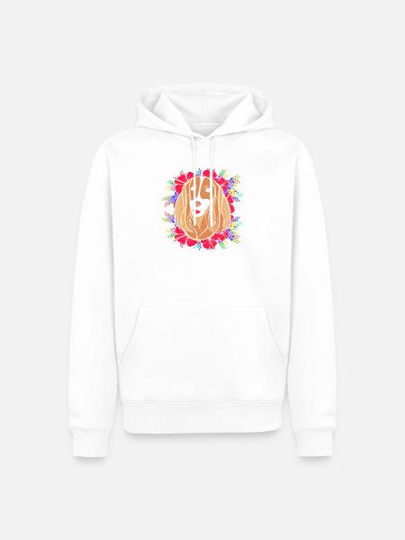 Cocker Spaniel - Männer Premium Bio Hoodie - Weiß