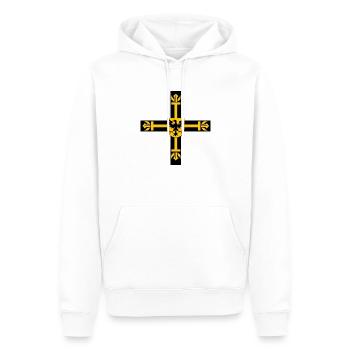 teutonic knights - Männer Premium Bio Hoodie - Weiß - Vorne - Nico (187cm)