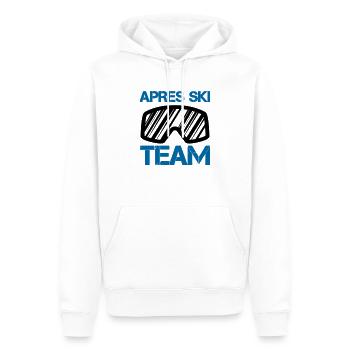 apres ski team - Männer Premium Bio Hoodie - Weiß - Vorne - Nico (187cm)