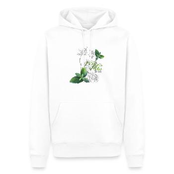 Mojito Time - Männer Premium Bio Hoodie - Weiß - Vorne - Nico (187cm)