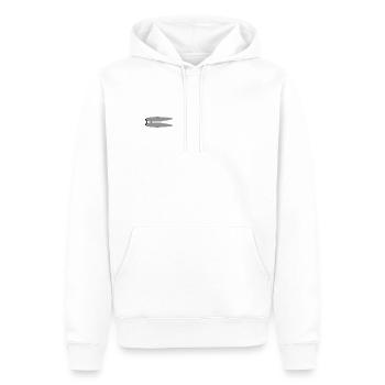 The Aviator Lunettes - Sweat à capuche Premium bio Homme - blanc - Devant - Nico (187cm)