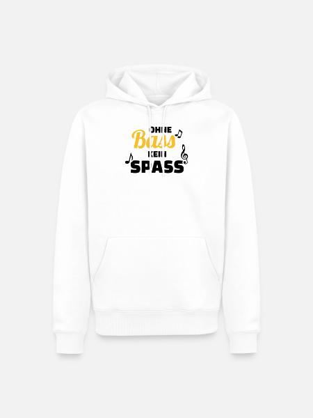 Chor - Männer Premium Bio Hoodie - Weiß