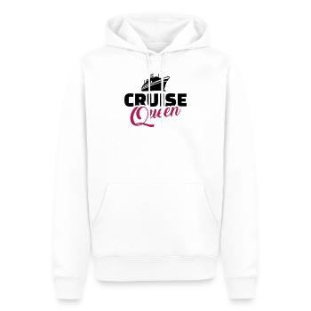 Croisière - Sweat à capuche Premium bio Homme - blanc - Devant - Nico (187cm)