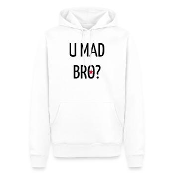 Zitat / Geek / Gaming / Videospiele / Nerd - Männer Premium Bio Hoodie - Weiß - Vorne - Nico (187cm)