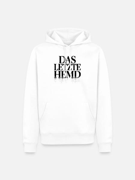 Das Letzte Hemd Steuerzahler Inflation Steuern - Männer Premium Bio Hoodie - Weiß