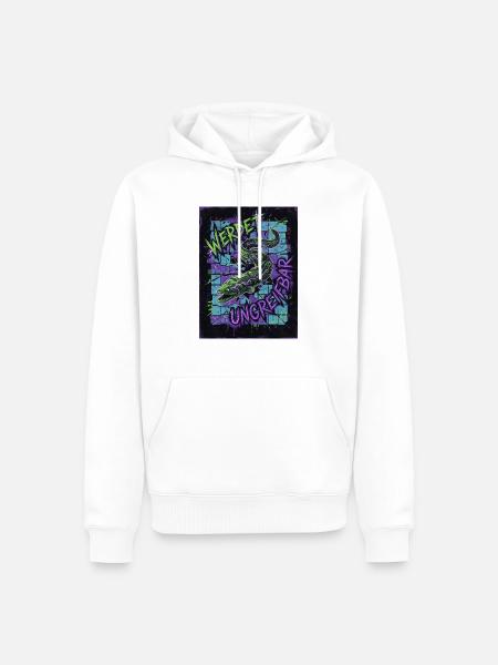 Metaphysik des Aals - Werdet ungreifbar - Männer Premium Bio Hoodie - Weiß