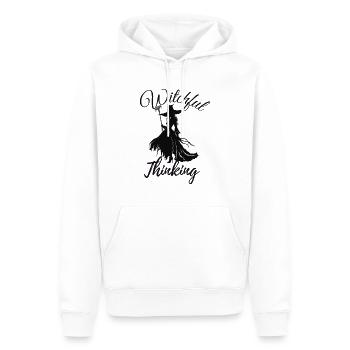 Halloween Witch, Witchful Thinking - Männer Premium Bio Hoodie - Weiß - Vorne - Nico (187cm)