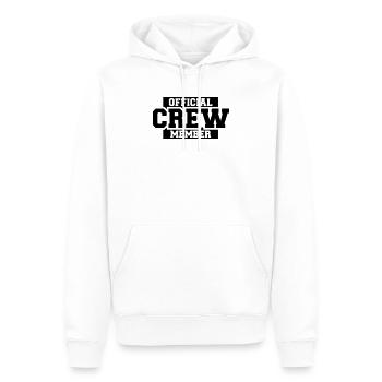 Équipage - Sweat à capuche Premium bio Homme - blanc - Devant - Nico (187cm)