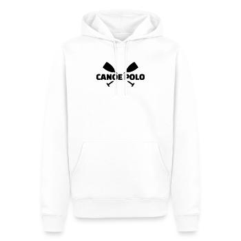 Kanupolo - Männer Premium Bio Hoodie - Weiß - Vorne - Nico (187cm)