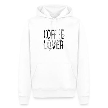 tasse à café cool idée cadeau tasse drôle dictons - Sweat à capuche Premium bio Homme - blanc - Devant - Nico (187cm)