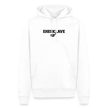 célibataire - Sweat à capuche Premium bio Homme - blanc - Devant - Nico (187cm)