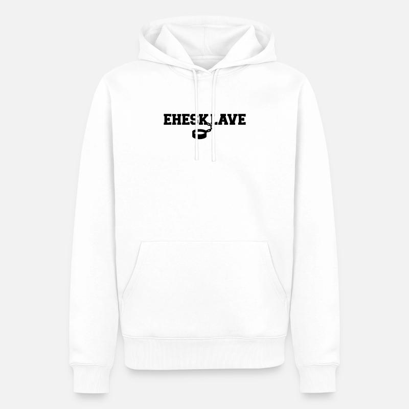 Junggesellenabschied - Männer Premium Bio Hoodie - Weiß