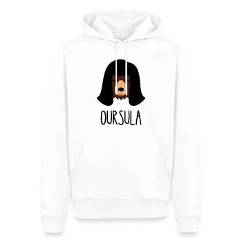 Bären - Männer Premium Bio Hoodie - Weiß - Vorne - Nico (187cm)