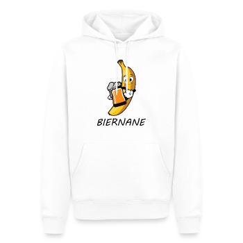 Biernane lustiges bananen bierliebhaber geschenk - Männer Premium Bio Hoodie - Weiß - Vorne - Nico (187cm)
