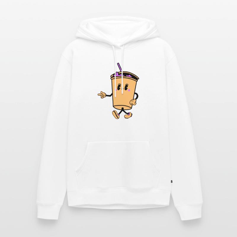 Boisson Dessin Animé Sweat à capuche Premium bio Homme