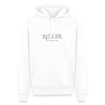 Christian Christian Church Religionsliv - Herre Premium økologisk hoodie - hvid - Foran - Nico (187cm)