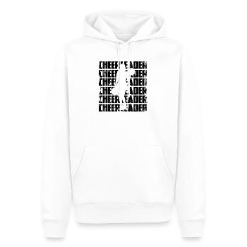 Cheerleader - Männer Premium Bio Hoodie - Weiß - Vorne - Nico (187cm)