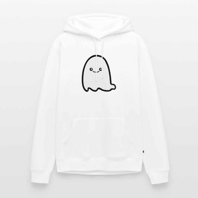 ghost comic Männer Premium Bio Hoodie