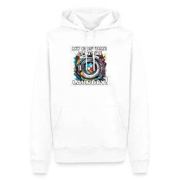 My costume is in the laundry! - Men’s Premium Organic Hoodie - white - Front - Nico (187cm)