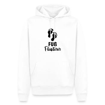 Fußpflege Pediküre Podologe Nagelstudio Geschenk - Männer Premium Bio Hoodie - Weiß - Vorne - Nico (187cm)