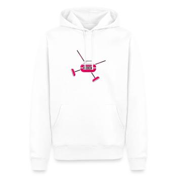 curling eisstockschießen curlingstein curler - Männer Premium Bio Hoodie - Weiß - Vorne - Nico (187cm)