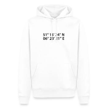 Viersen coordinates - Men’s Premium Organic Hoodie - white - Front - Nico (187cm)