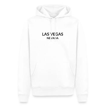 Las Vegas Nevada USA - Männer Premium Bio Hoodie - Weiß - Vorne - Nico (187cm)