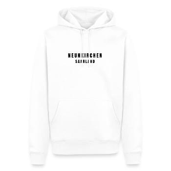 Neunkirchen Saarland - Männer Premium Bio Hoodie - Weiß - Vorne - Nico (187cm)