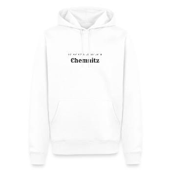 Coordonnées de Chemnitz - Sweat à capuche Premium bio Homme - blanc - Devant - Nico (187cm)