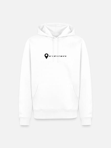Gummersbach coordinates - Men’s Premium Organic Hoodie - white