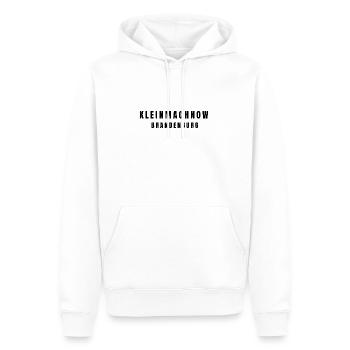 Kleinmachnow, Brandebourg - Sweat à capuche Premium bio Homme - blanc - Devant - Nico (187cm)