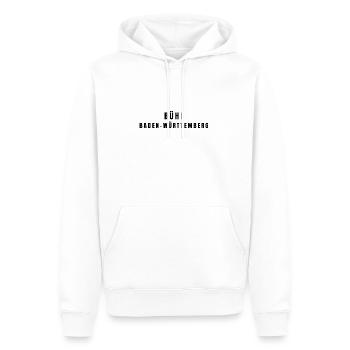 Bühl Baden-Württemberg - Sweat à capuche Premium bio Homme - blanc - Devant - Nico (187cm)