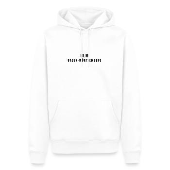 Ulm Baden-Württemberg - Männer Premium Bio Hoodie - Weiß - Vorne - Nico (187cm)