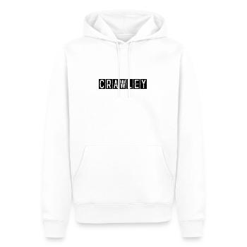 Panneau de l’aéroport de Crawley - Sweat à capuche Premium bio Homme - blanc - Devant - Nico (187cm)