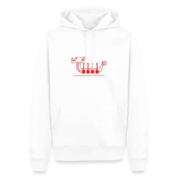 drachenboot chinesisches drachenboot-fest - Männer Premium Bio Hoodie - Weiß - Vorne - Nico (187cm)