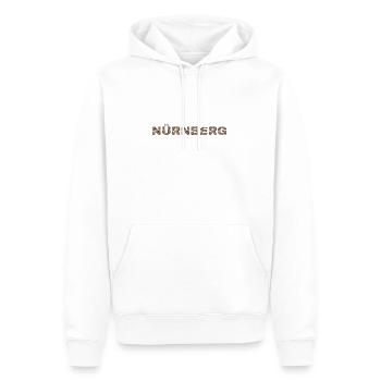 Nürnberg Hund - Männer Premium Bio Hoodie - Weiß - Vorne - Nico (187cm)