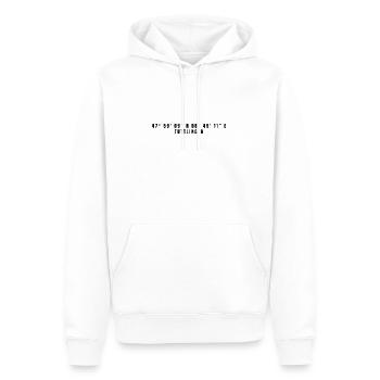 Tuttlingen Baden-Württemberg Koordinaten - Männer Premium Bio Hoodie - Weiß - Vorne - Nico (187cm)