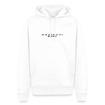 Coordonnées de Wolfsburg Basse-Saxe - Sweat à capuche Premium bio Homme - blanc - Devant - Nico (187cm)