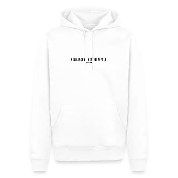 Neumarkt in der Oberpfalz Bayern - Männer Premium Bio Hoodie - Weiß - Vorne - Nico (187cm)