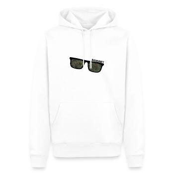 bushcraft militär wildcamping survival adventure - Männer Premium Bio Hoodie - Weiß - Vorne - Nico (187cm)