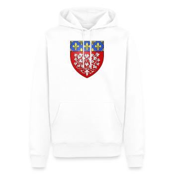 Wappen Amiens - Männer Premium Bio Hoodie - Weiß - Vorne - Nico (187cm)