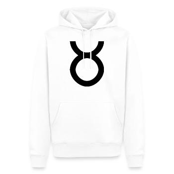 Beta Cuckold Husband Cucky Hubby - Männer Premium Bio Hoodie - Weiß - Vorne - Nico (187cm)